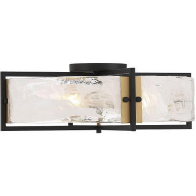 Hayward 4 Light 24 Inch Wide Semi Flush Mount by Savoy House - 6-1695-4-143