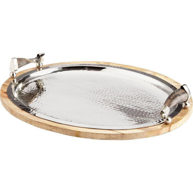 Coronation Las 22.5 Inch Tray by Bailey Street Home - 182-BEL-3132443