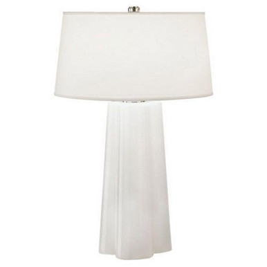 Wavy 1 Light Table Lamp 7.75 Inches and 26.25 Inches Tall by Robert Abbey - 434