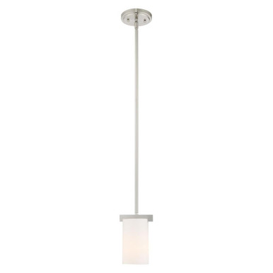 Astoria 1 Light Mini Pendant 5 Inches by 8.5 Inches by Livex  - 1331