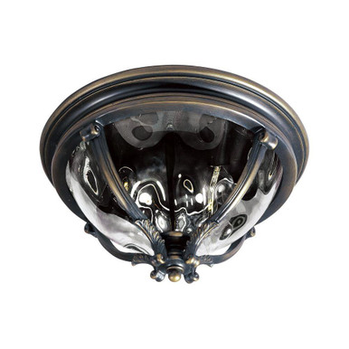 Camden Vx 3 Light 16 Inch Wide Outdoor Flush Mount by Maxim - 41420