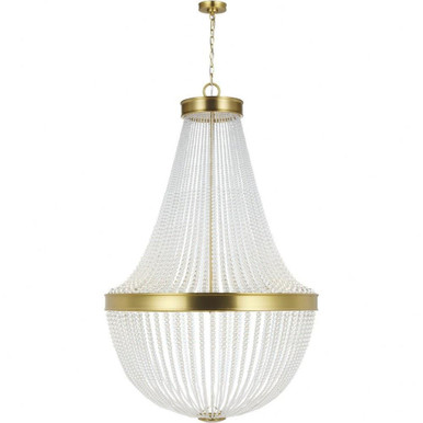 Summerhill 12 Light Oversized Chandelier by Visual Comfort Studio - cc14912bbs