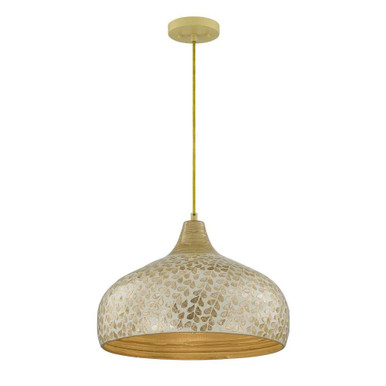 Kemp 1 Light Pendant 12 Inch Tall and 17.75 Inch Wide by Savoy House - 7-9877-1-336