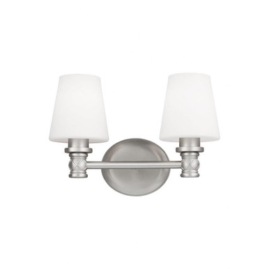 Xavierre 2 Light Vanity Light by Visual Comfort Studio - VS22102SN