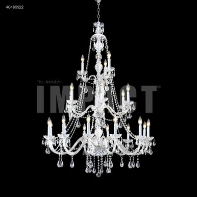 Place Ice 21 Light Oversized Chandelier by James Moder - 40480S21PCH