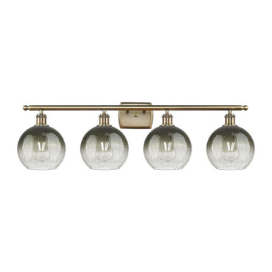 Brookhaven Globe 4 Light Bath Vanity 11 Inch X 38 Inch by Innovations - 516-4W-G483-8