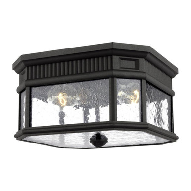 Cotswold Lane 2 Light 11.5 Inch Wide Traditional Flush Mount by Generation - OL5433BK