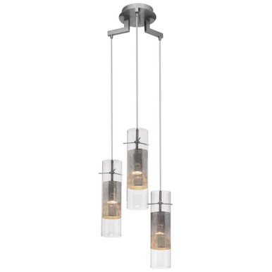 Spartan 3 Light Mini Pendant by Access - 50526leddlp-bs/clm