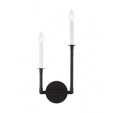 Bayview 2 Light Right Wall Sconce by Visual Comfort Studio - CW1112