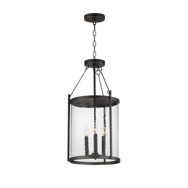 Redwood Lanes 3 Light Outdoor Pendant 16.5 Inch Tall and 13 Inch Wide by BSH - 93-BEL-5333836