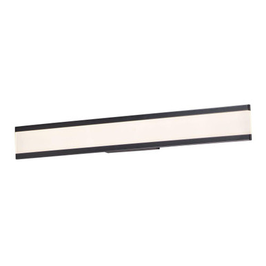 Visor 2 Light Bath Vanity 36 Inches by 4.75 inches high by Maxim  - 24758FTBK