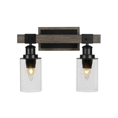 Tacoma 2 Light Vanity Light 15 Inch Length by Toltec - 1842--115-15
