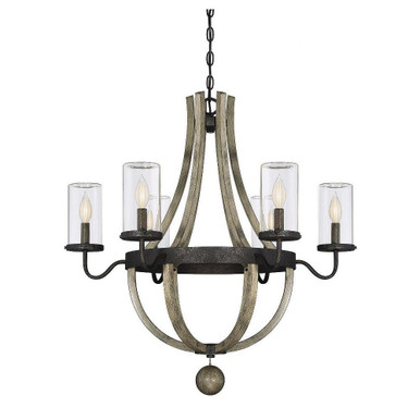 Dove Valley 6 Light Large Outdoor Chandelier by Bailey Street Home - 159-BEL-2020647