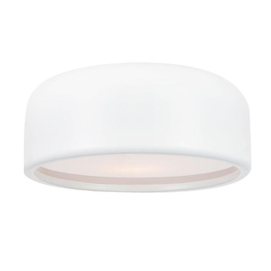 Campton 2 Light 14 Inch Wide Flush Mount by CWI - 9688C14-61414