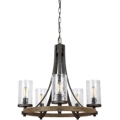 Angelo 5 Light Medium Chandelier by Visual Comfort Studio - F3133/5DWK/SGM