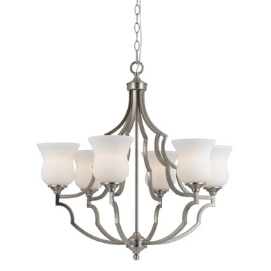 Barrie 6 Light Large Chandelier by Cal - FX-3531/6
