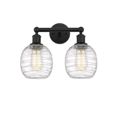 Belfast 2 Light Industrial Vanity Light 15 Inch Wide by Innovations - 616-2W-G10