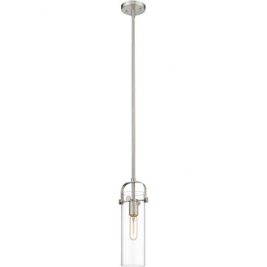 Pilaster 1 Light Restoration Mini Pendant 14.5 Inch Tall by Innovations - 423-1S-4CL-5