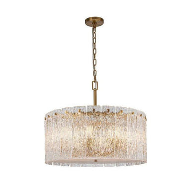 Tundra 8 Light Small Chandelier 20 Inch Tall and 26 Inch Wide by Kanova - KCH5160-26