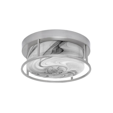 2 Light 12 Inch Wide Flush Mount by Toltec 812-BN-9 - 812-BN-9