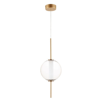 Axle 1 LED Light Small Pendant by ET2 - E11040-24GLD
