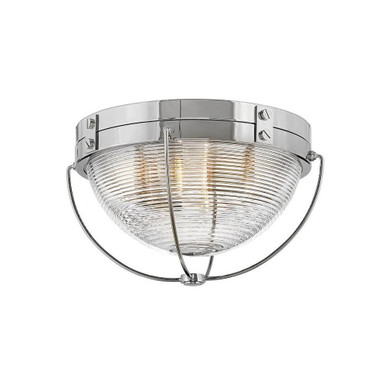Crew 2 Light 12 Inch Wide Flush Mount by Hinkley - 4841