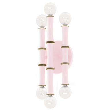 Kane 6 Light Up/Down Wall Sconce 12 Inch and 5.25 Inch Wide by Robert Abbey - 76