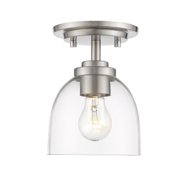 Hall Cliffe Rise 1 Light 6 Inch Wide Flush Mount by Bailey Street Home - 372-BEL-746918
