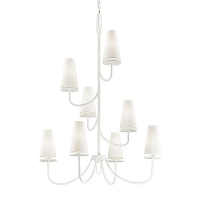Milford Warren 8 Light Tiered Chandelier by Bailey Street Home - 154-BEL-2815536