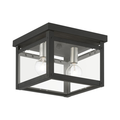 Milford 2 Light 8 Inch Wide Flush Mount by Livex - 4031