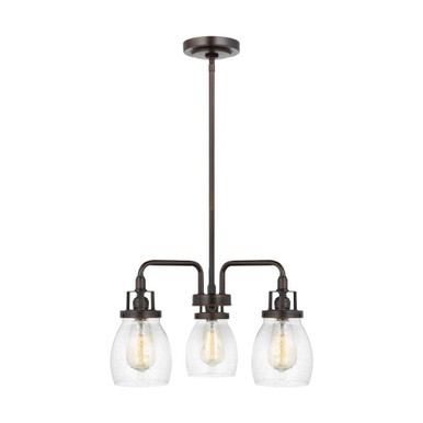 Belton 3 Light Small Chandelier by Generation Lighting - 3114503