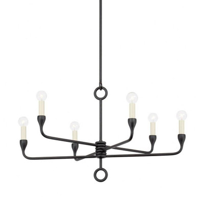 William Street 6 Light Large Chandelier by Bailey Street Home - 154-BEL-1279872