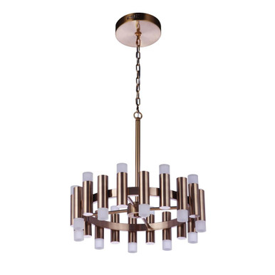 Simple Lux 20 Light Medium Chandelier by Craftmade - 57520