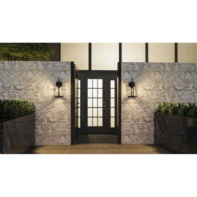 Harrow Barton 1 Light Wall Lantern 16.5 Inch Tall by Bailey Street Home - 71-BEL-1283033