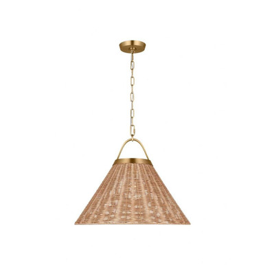 Whitby Grande 1 Light Large Pendant by Visual Comfort Studio - CP1441BBS
