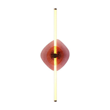 Colorella 16W 1 LED Wall Sconce 39.5 Inch Tall and 12 Inch Wide by Golden - 3882-39