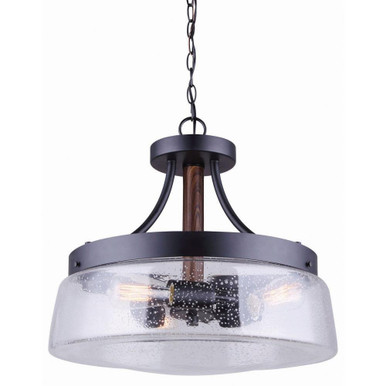 Riva 3 Light Small Chandelier by Canarm - ICH730A03BKW16