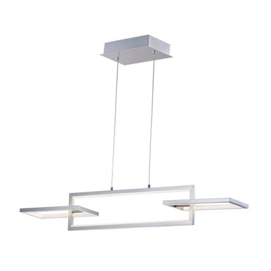 Link 90W 3 LED Light Oversized Pendant by ET2 - E20354-SN