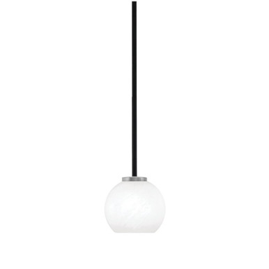 Sandia 1 Light Stem Mini Pendant 5.25 Inch Tall X 5.75 Inch Wide by Toltec - 6201-MBGP-4101
