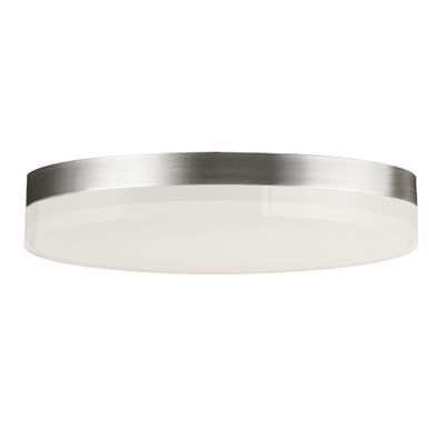 Illuminaire II 20W 1 LED 11 Inch Wide Round Flush Mount by Maxim - 57684CLFT