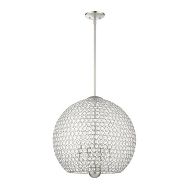 Cassandra 4 Light Large Pendant by Livex - 45724