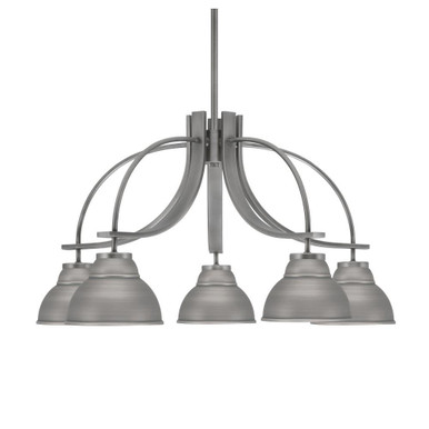 Cavella 5 Light Large Chandelier by Toltec 3925-427 - 3925-427