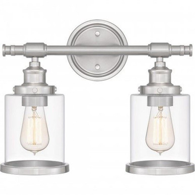 Dixie 2 Light Vanity Light by Quoizel - DIX8615