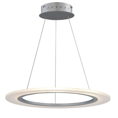Saturn II 24W 1 LED Light Large Pendant by ET2 - E22653-11MS
