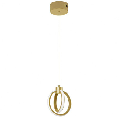 Parson 14W 1 LED Small Pendant by Dainolite - 9228-614LEDP