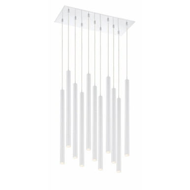 Forest 70W 14 LED Island/Billiard 16 x 24 In by Z Lite 917MP24-WH-LED-11LCH - 917MP24-WH-LED-11LCH