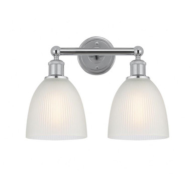 Castile 2 Light Industrial Vanity Light 15 Inch Wide by Innovations - 616-2W-G38