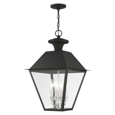 Lane Wood 4 Light Outdoor Pendant Lantern  15 x 24.5 Inch by BSH - 218-BEL-4363112