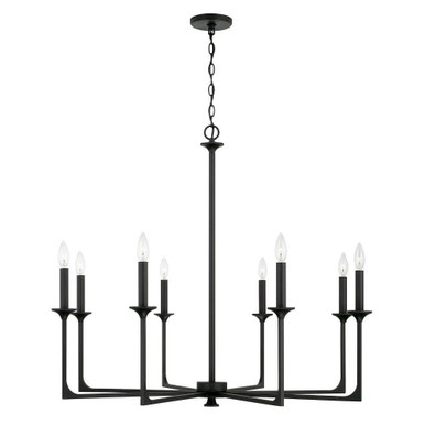 Clint 8 Light Oversized Chandelier by Capital - 437381BI