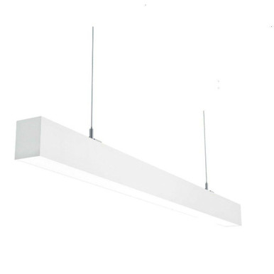 LIN 60W LED Linear Pendant 3.25 Inch Tall and 96 Inch Wide by Jesco - KIT-PLINDI8FT